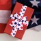 Red White and Blue Ribbon Patriotic Ribbons Burlap Stars Wired Ribbons 2.5 Inch 4th of July Ribbon Decor for Independence Day Memorial Day Wreaths